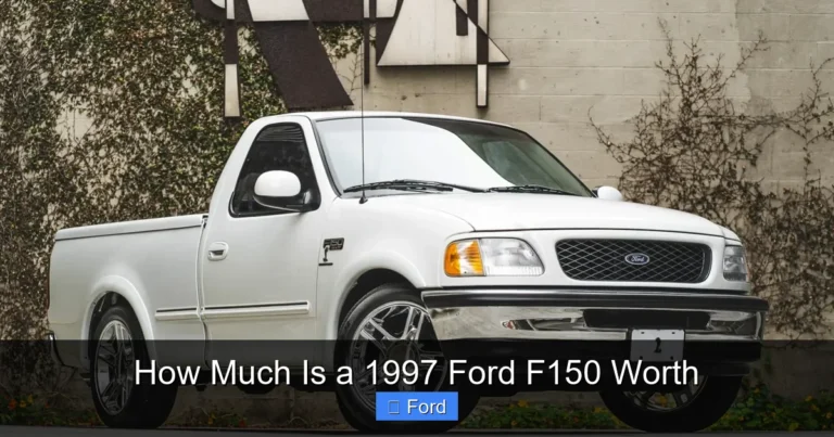 How Much Is a 1997 Ford F150 Worth