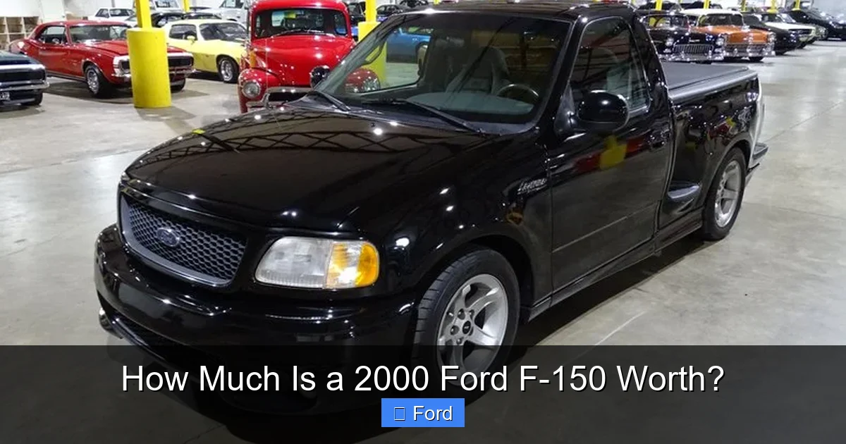 How Much Is a 2000 Ford F-150 Worth?