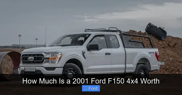 How Much Is a 2001 Ford F150 4x4 Worth