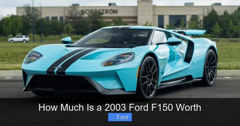 How Much Is a 2003 Ford F150 Worth