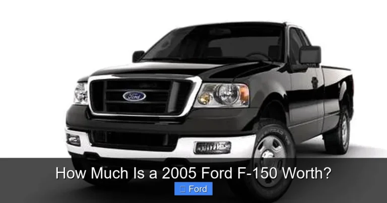 How Much Is a 2005 Ford F-150 Worth?