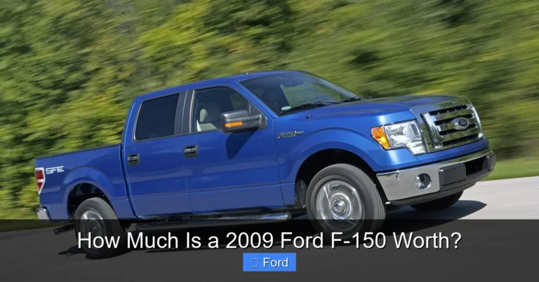 How Much Is a 2009 Ford F-150 Worth?