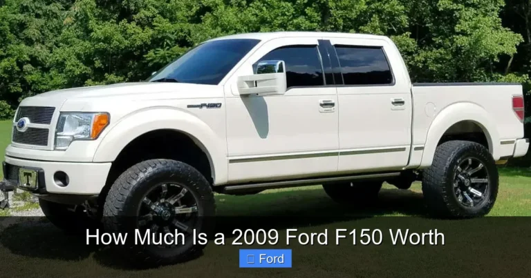 How Much Is a 2009 Ford F150 Worth