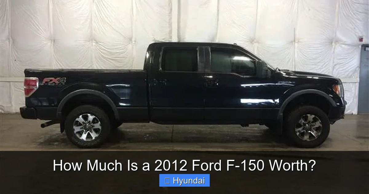 How Much Is a 2012 Ford F-150 Worth?