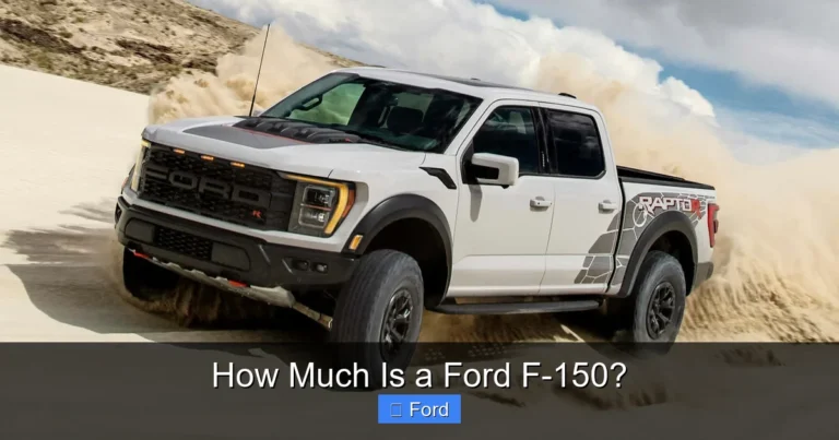 How Much Is a Ford F-150?