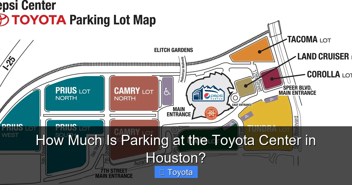 How Much Is Parking at the Toyota Center in Houston?