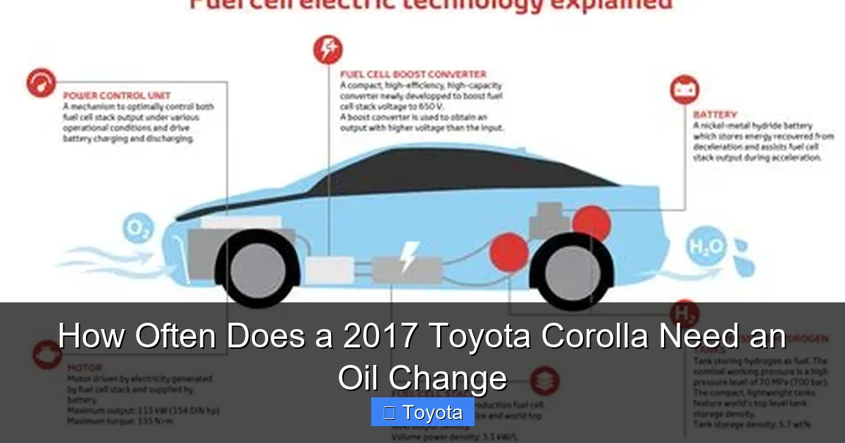 How Often Does a 2017 Toyota Corolla Need an Oil Change