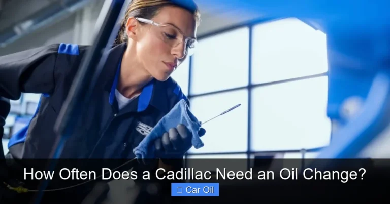 How Often Does a Cadillac Need an Oil Change?