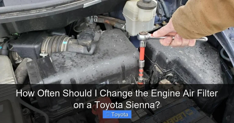 How Often Should I Change the Engine Air Filter on a Toyota Sienna?