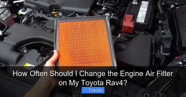 How Often Should I Change the Engine Air Filter on My Toyota Rav4?