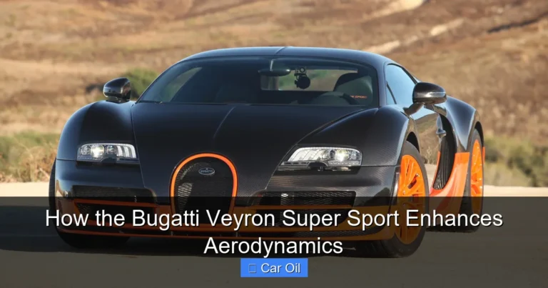 How the Bugatti Veyron Super Sport Enhances Aerodynamics