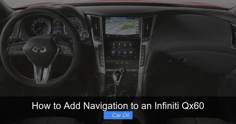 How to Add Navigation to an Infiniti Qx60