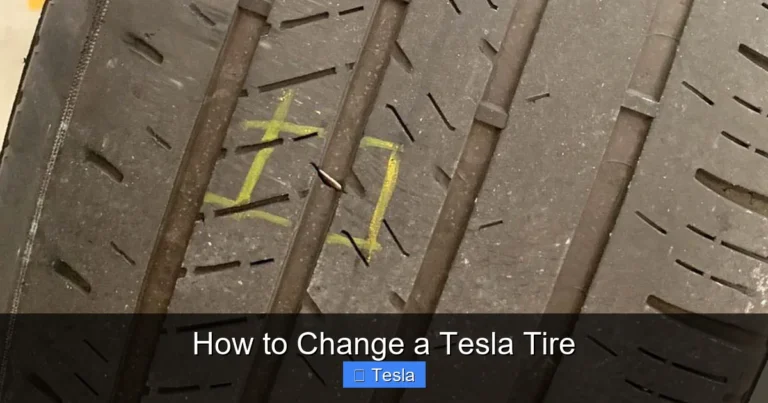 How to Change a Tesla Tire
