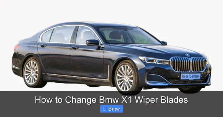 How to Change Bmw X1 Wiper Blades