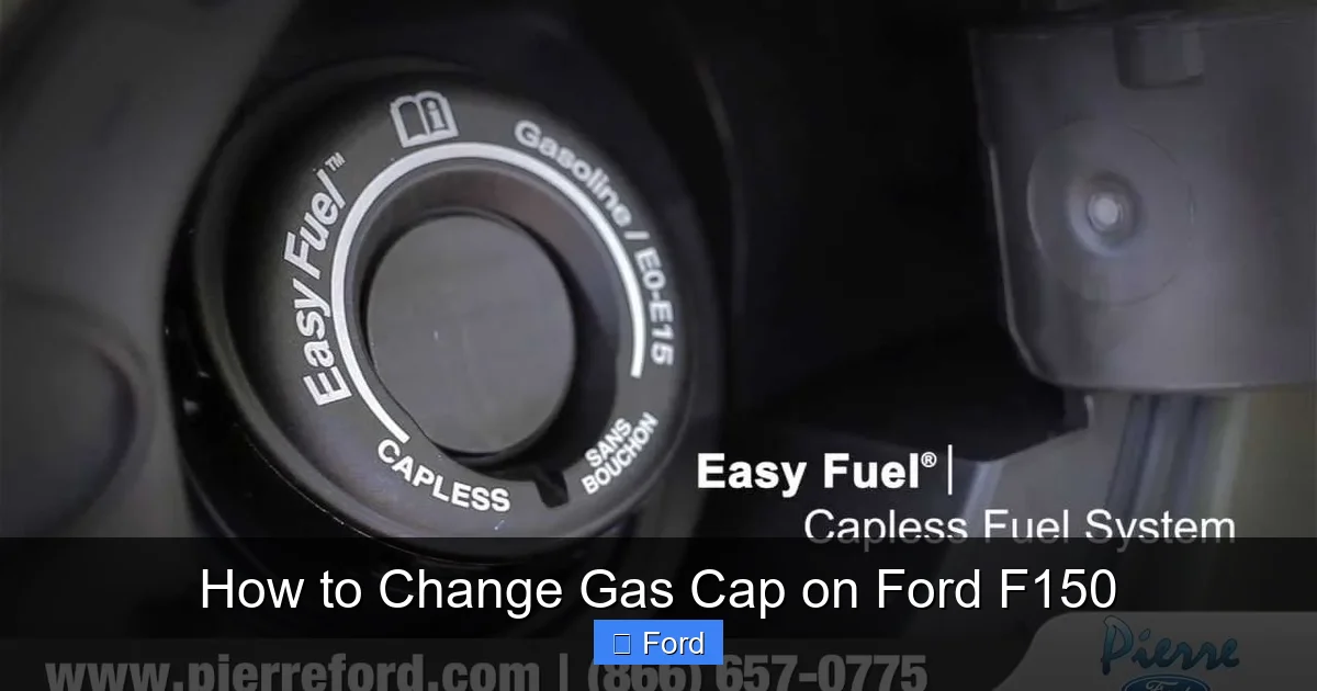 How to Change Gas Cap on Ford F150