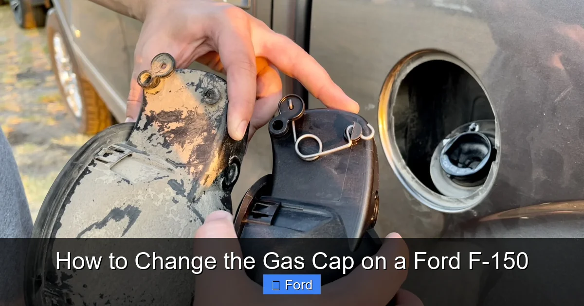 How to Change the Gas Cap on a Ford F-150