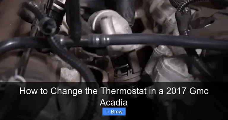 How to Change the Thermostat in a 2017 Gmc Acadia