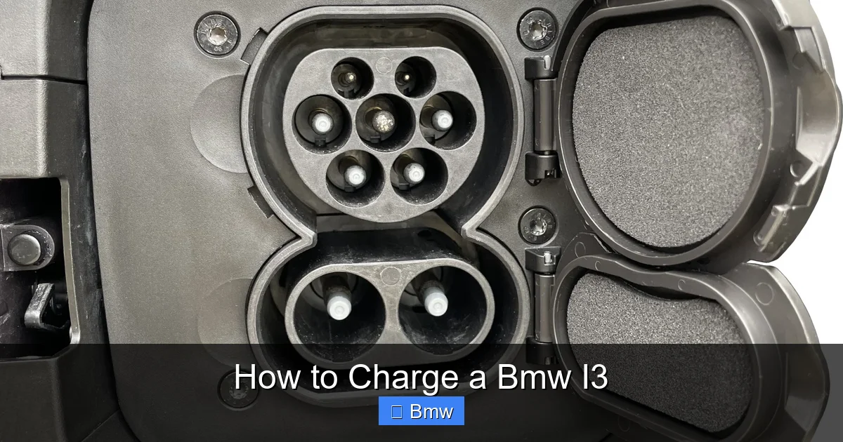 How to Charge a Bmw I3