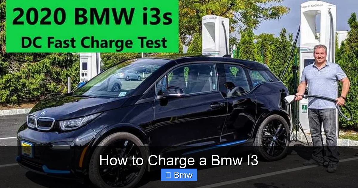 How to Charge a Bmw I3