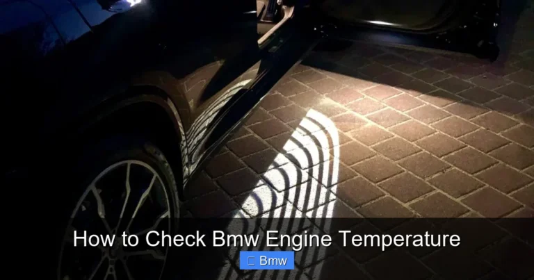How to Check Bmw Engine Temperature