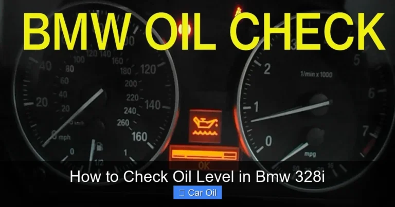 How to Check Oil Level in Bmw 328i