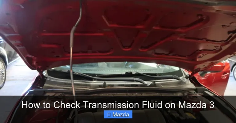 How to Check Transmission Fluid on Mazda 3