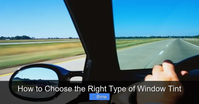 How to Choose the Right Type of Window Tint