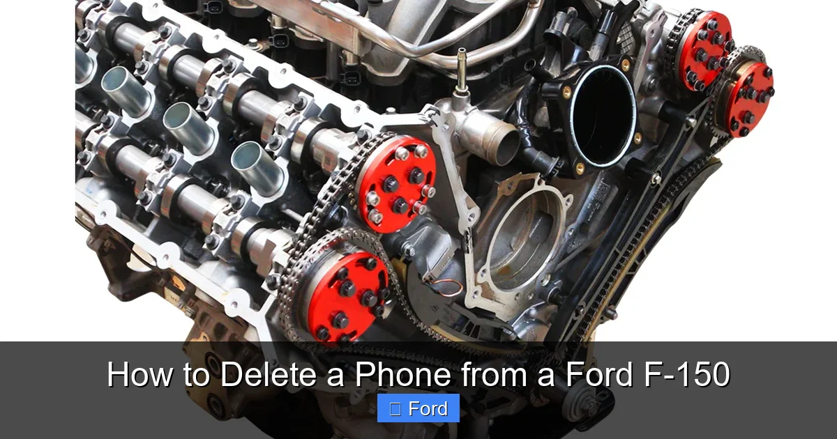 How to Delete a Phone from a Ford F-150
