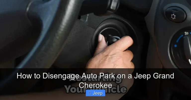 How to Disengage Auto Park on a Jeep Grand Cherokee