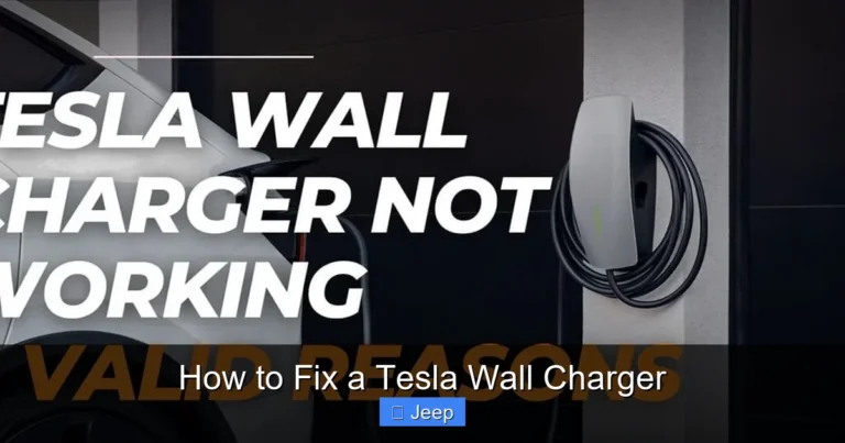 How to Fix a Tesla Wall Charger