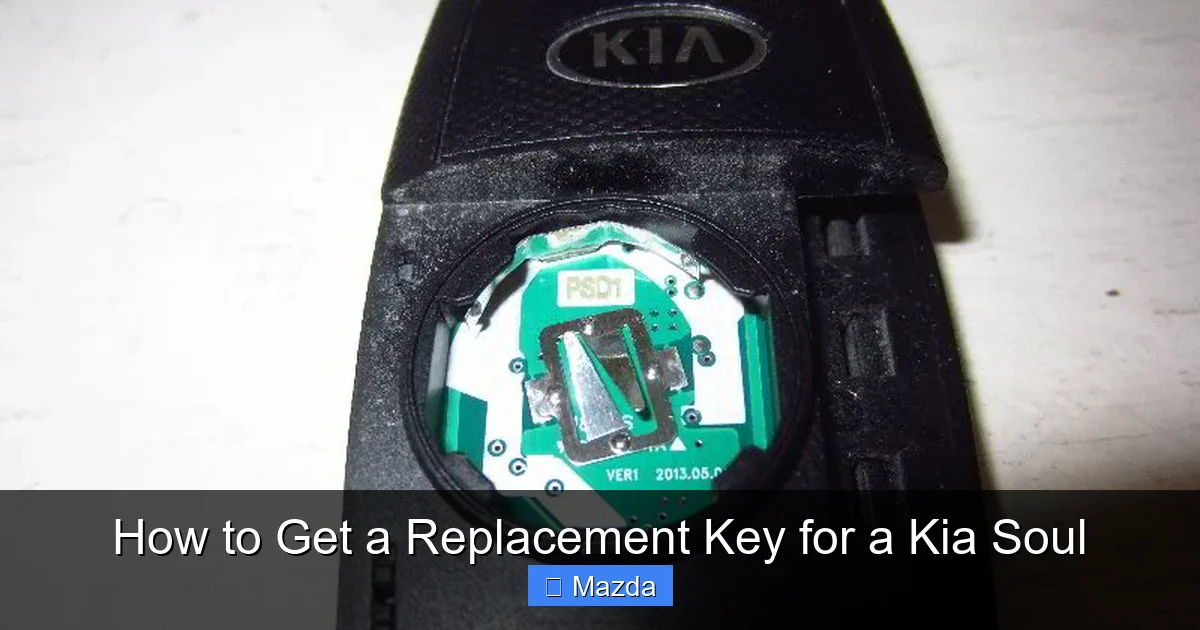 How to Get a Replacement Key for a Kia Soul
