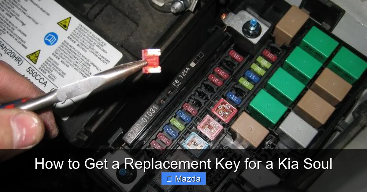 How to Get a Replacement Key for a Kia Soul