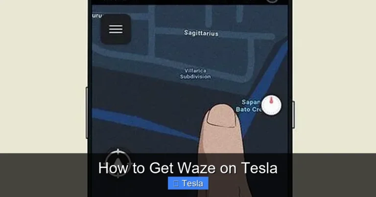 How to Get Waze on Tesla