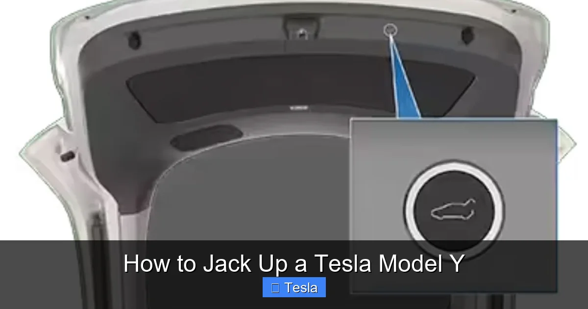 How to Jack Up a Tesla Model Y