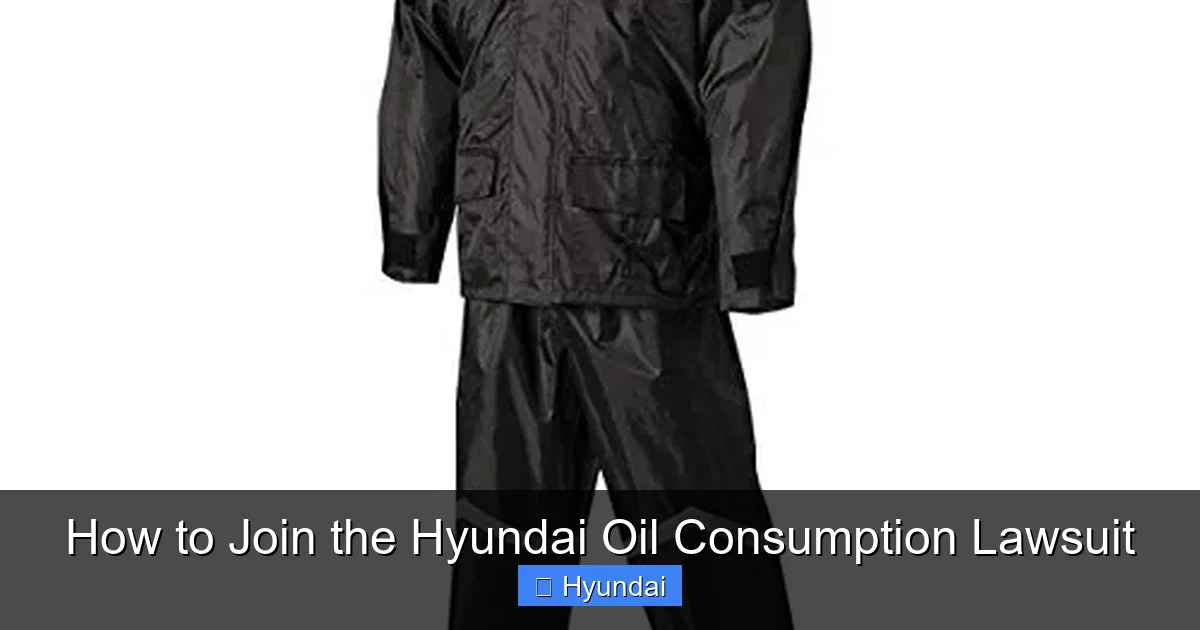 How to Join the Hyundai Oil Consumption Lawsuit