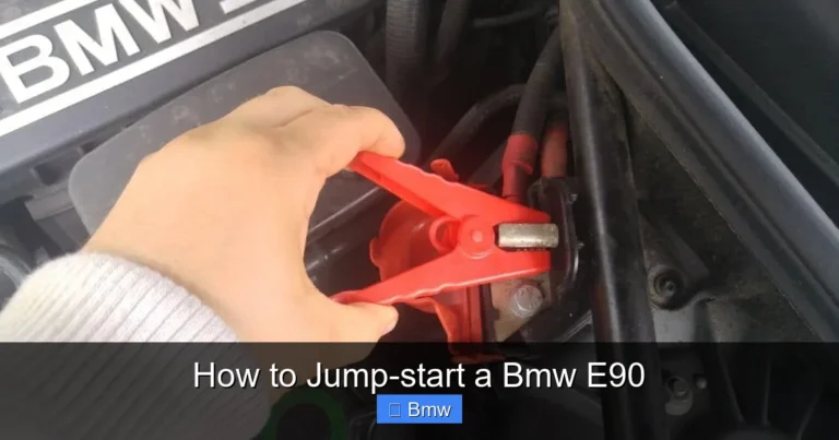 How to Jump-start a Bmw E90