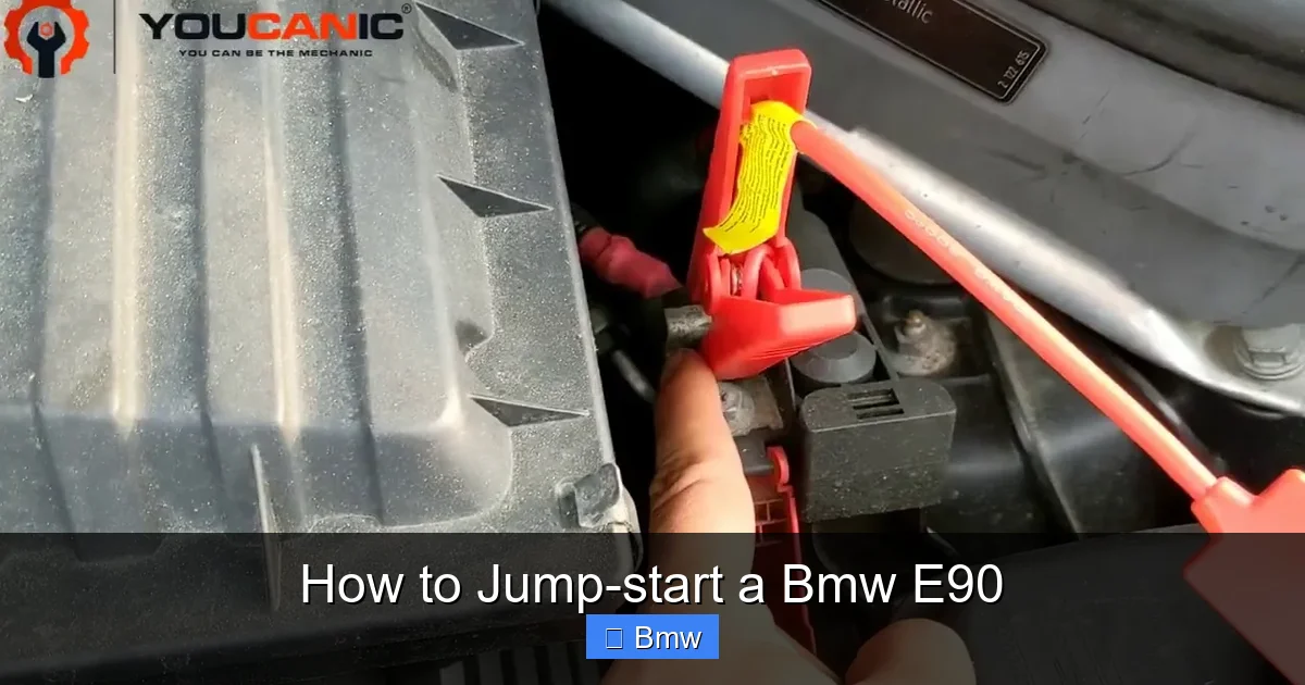 How to Jump-start a Bmw E90