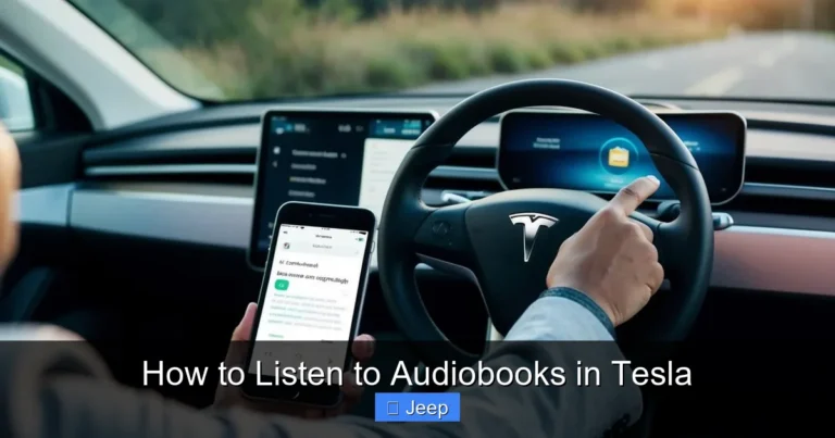 How to Listen to Audiobooks in Tesla