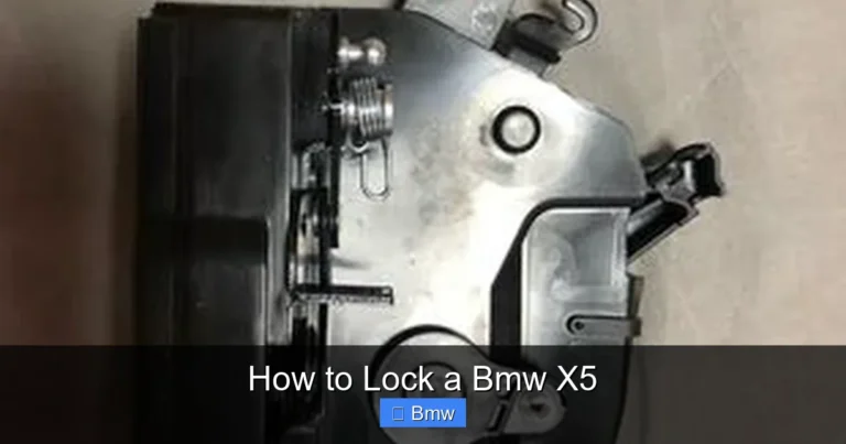 How to Lock a Bmw X5