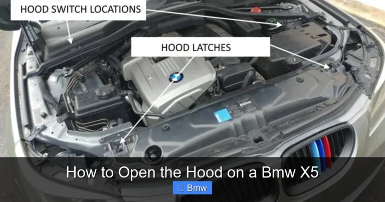 How to Open the Hood on a Bmw X5