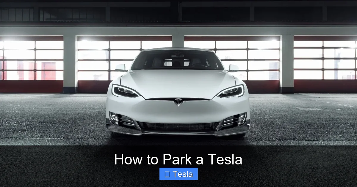 How to Park a Tesla
