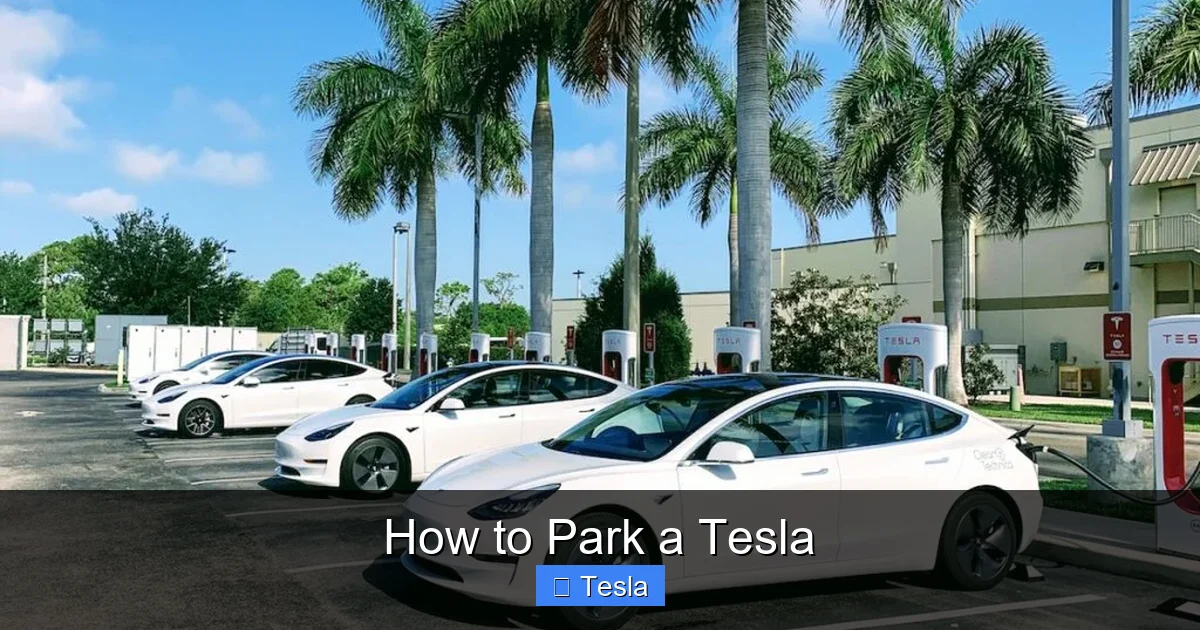 How to Park a Tesla