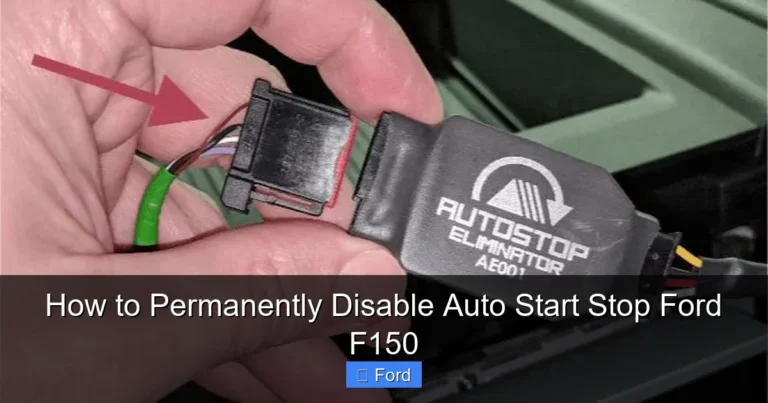 How to Permanently Disable Auto Start Stop Ford F150