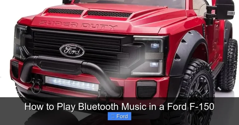 How to Play Bluetooth Music in a Ford F-150