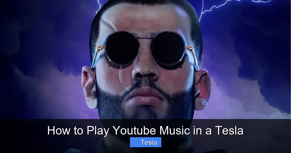 How to Play Youtube Music in a Tesla