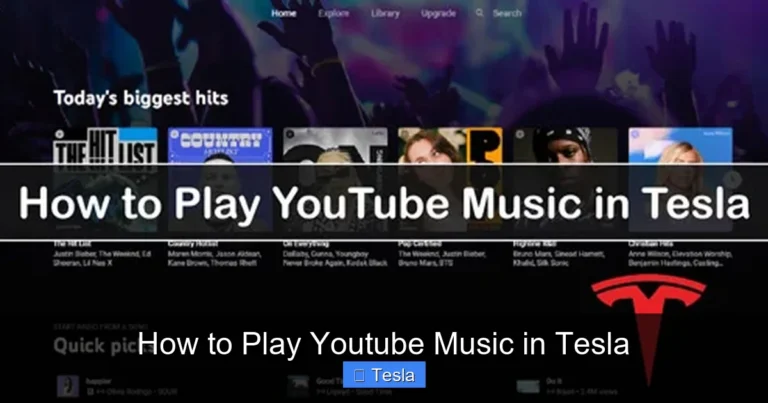How to Play Youtube Music in Tesla