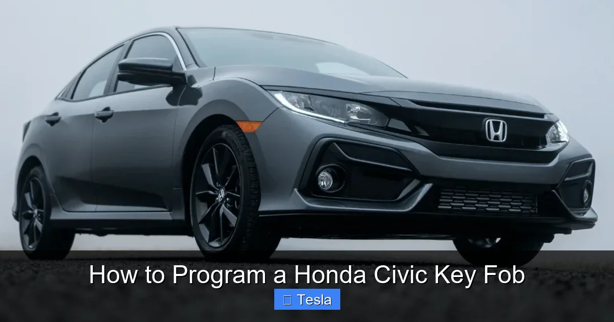How to Program a Honda Civic Key Fob
