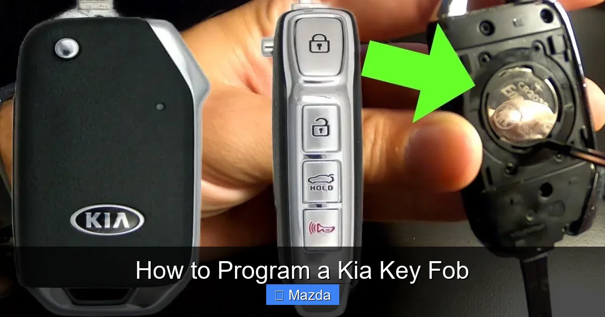 How to Program a Kia Key Fob