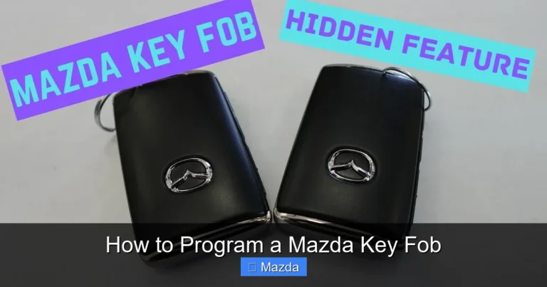 How to Program a Mazda Key Fob