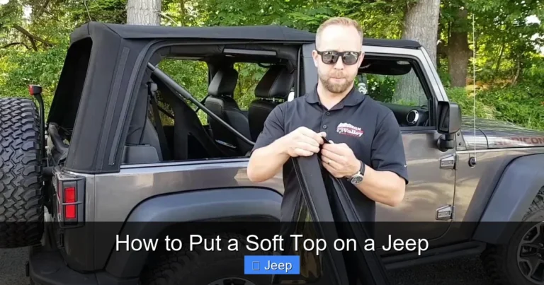 How to Put a Soft Top on a Jeep